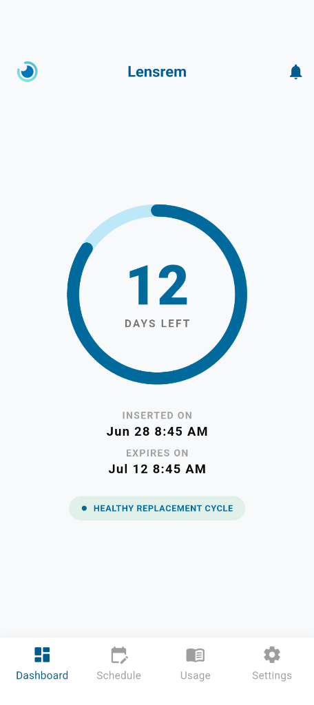 Lensrem App Screen 3